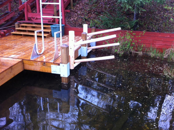 Dock-Mount 2 Kayak SUP Rack - Image 6