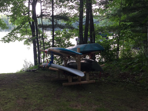 BEST SELLER: 4 Place Kayak / Canoe Rack – Double Sided - Image 5