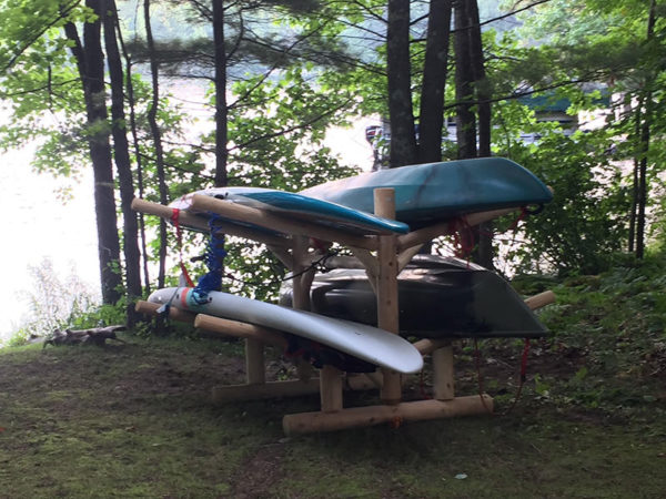 BEST SELLER: 4 Place Kayak / Canoe Rack – Double Sided - Image 6