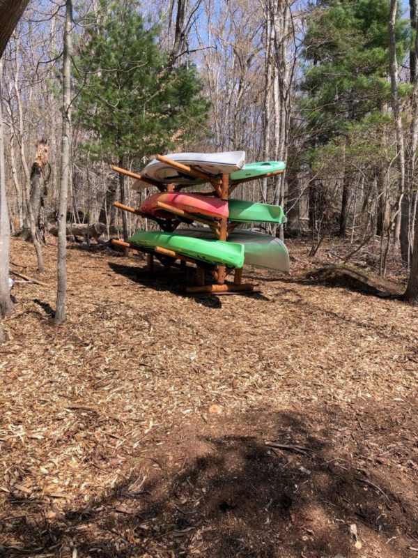 6 Place Kayak Rack  Double Sided Kayak & Canoe Storage System