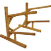 2-Place 1-Sided Canoe and Kayak + Paddle Boat Rack - Image 2