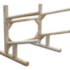 2-Place 1-Sided Canoe and Kayak + Paddle Boat Rack - Image 3