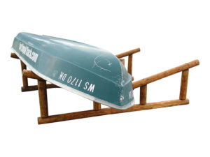 sunfish sailboat on roof rack