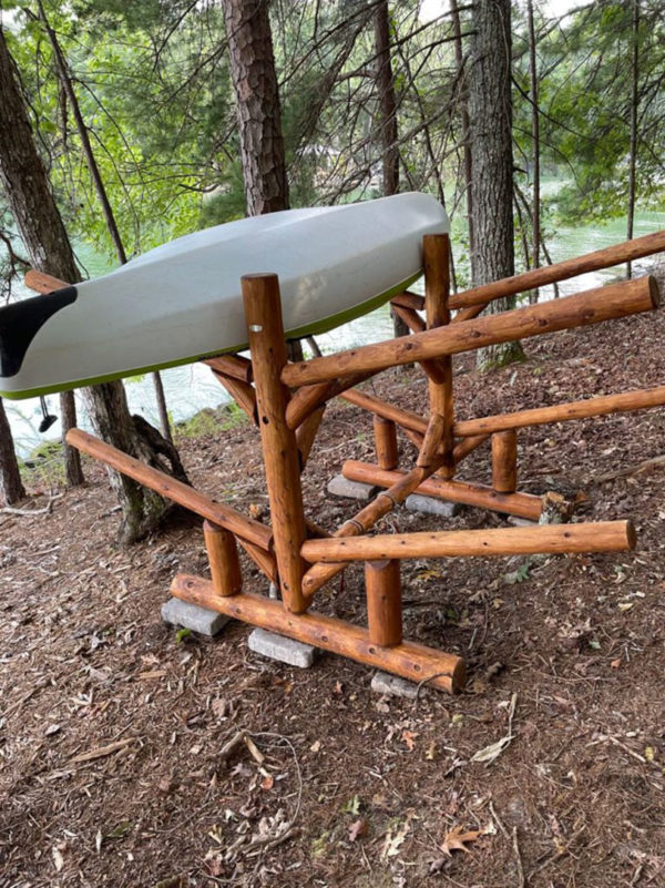 BEST SELLER: 4 Place Kayak / Canoe Rack – Double Sided - Image 14