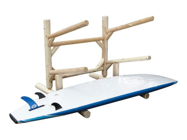 3-Place 1-Sided Kayak Rack With Extended Feet