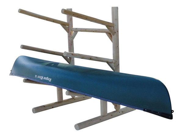 BEST SELLER: 3 Place Kayak / Canoe Rack – Single Sided - Image 2