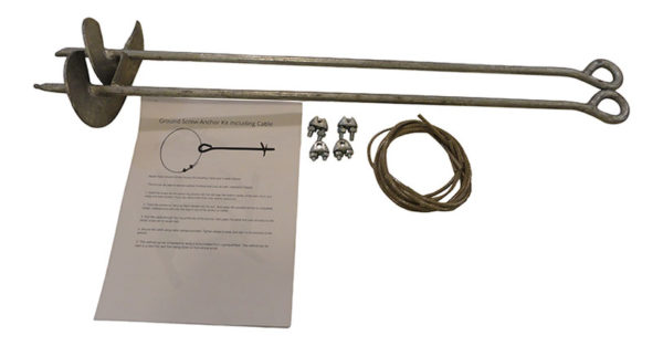 Ground Screw Anchor Kit Including Cable - Image 4