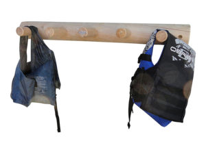 5-peg Life Jacket Wall Rack