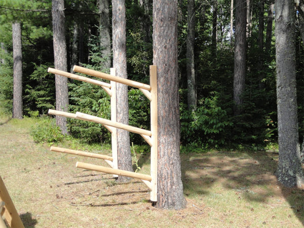 3 Place Kayak / Canoe Rack – Wall Mount - Image 4