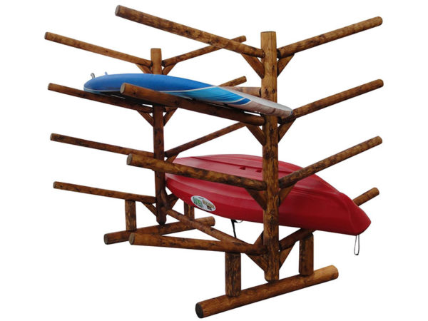 BEST SELLER: 8 Place Kayak Rack – Double Sided