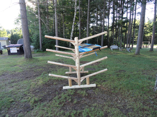 BEST SELLER: 8 Place Kayak Rack – Double Sided - Image 3
