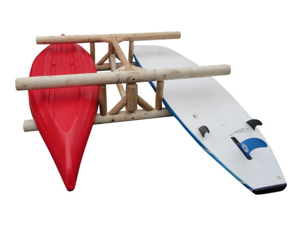 1 Paddleboat + 2 Kayak / SUP Rack