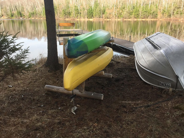 2-Place 1-Sided Kayak/SUP Rack - Image 4
