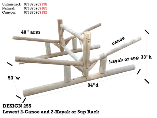 Lowest 2-Canoe + 2-Kayak/SUP - Image 5