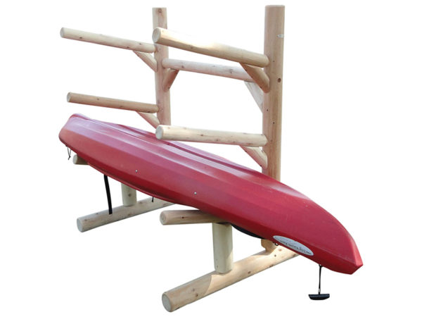 3-Place 1-Sided Kayak/SUPS Rack