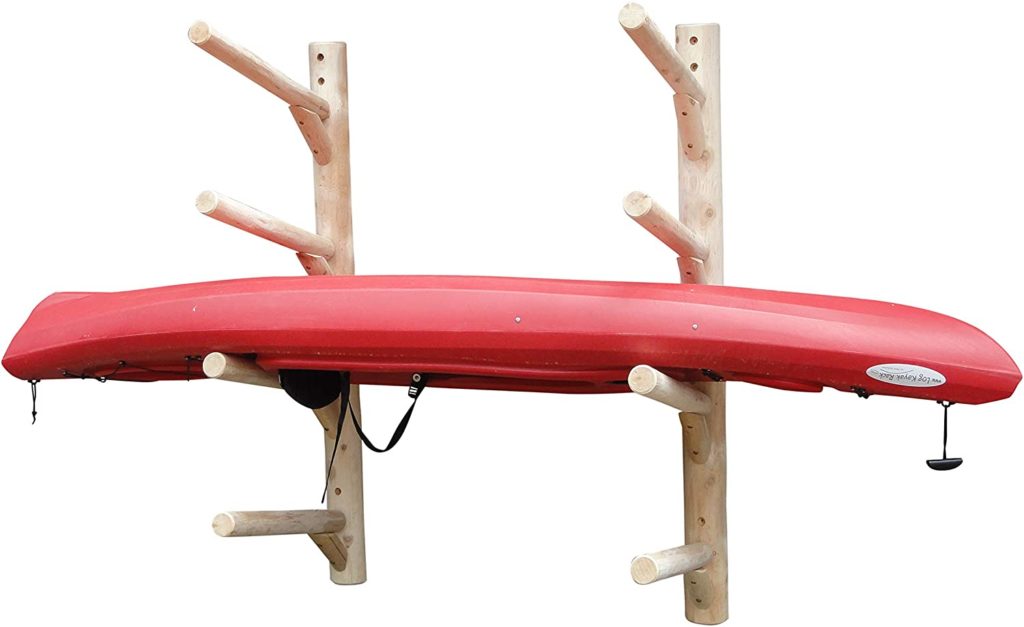 Wall Mounted Kayak Storage Rack 4 Place Wall Rack for Kayaks & SUPs
