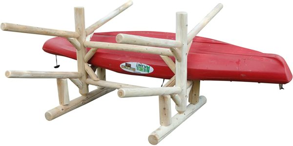 Low 2 Canoe + 2 Kayak Rack - Image 4