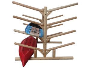 10-Place Kayak Rack