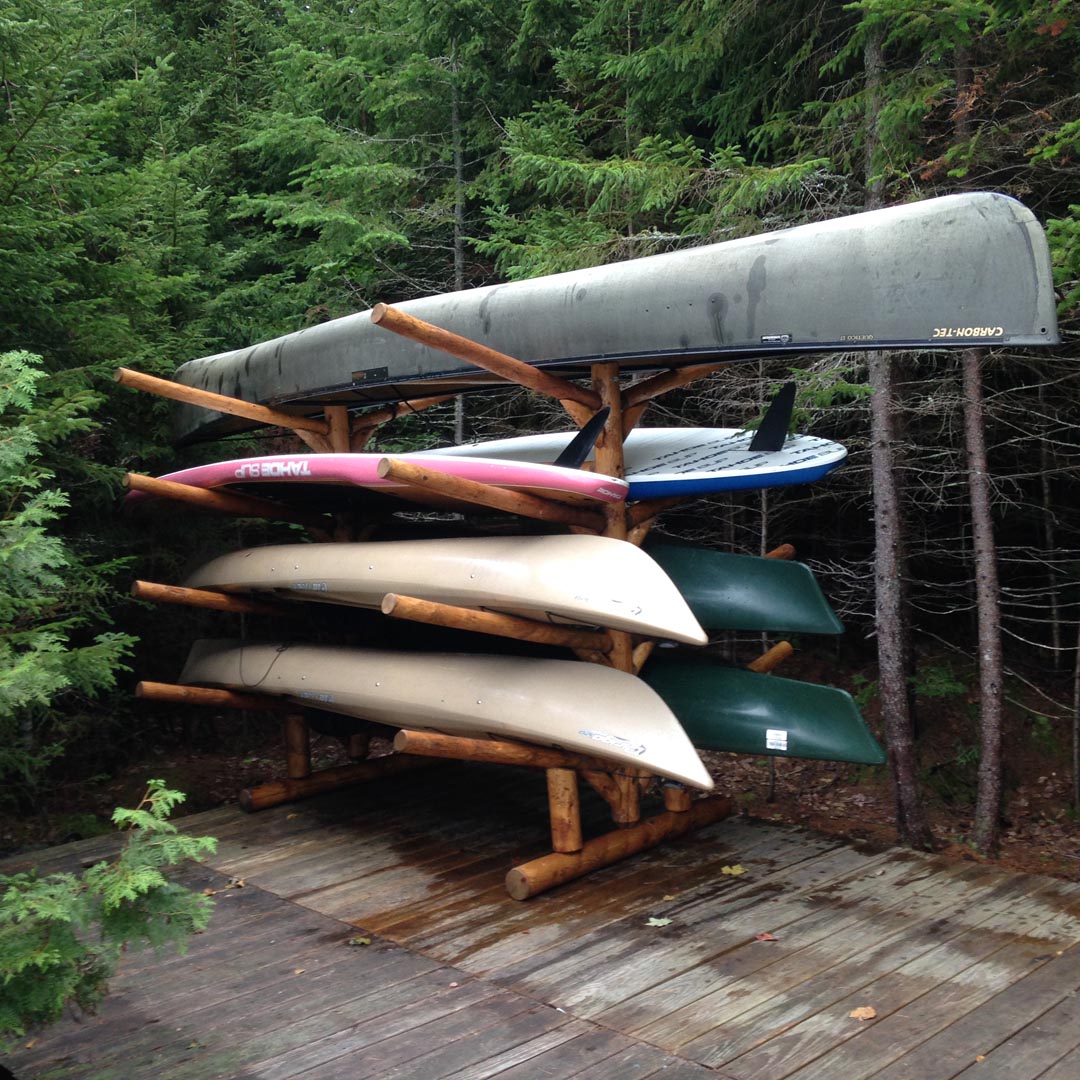 Outdoor Kayak Storage  Cedar Canoe & Kayak Racks for Sale Online