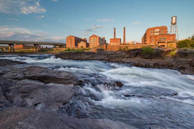 Rapids at Chattahoochee River, Columbus GA