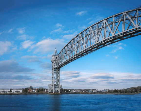 Bridge in Bourne Massachusetts