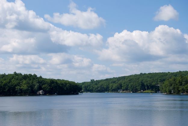 Lake Wallenpaupack in Hawley, PA