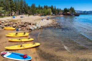 Kayaking Lake Tahoe