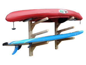 3-Place SUP and Surfboard Wall-Mounted Rack