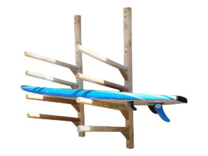 3 SUP/Surfboard + 1 Kayak Wall Rack