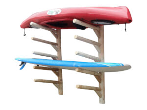 5-Place SUP and Surfboard Wall-Mounted Rack
