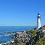 Casco Bay Lighthouse in Portland Maine
