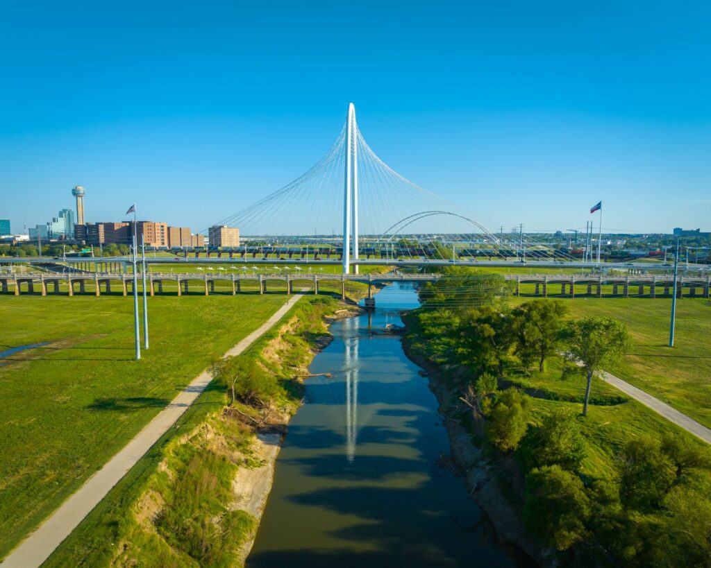 Trinity River in Dallas, Texas