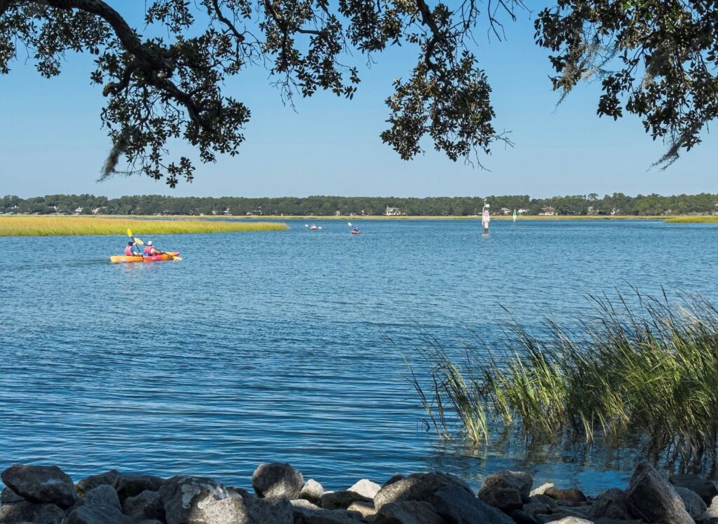 Kayaking Broad River South Carolina